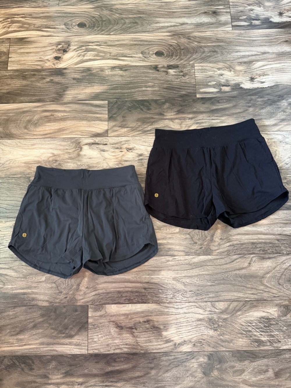 Women’s Black Athletic Shorts – Lightweight Running Shorts